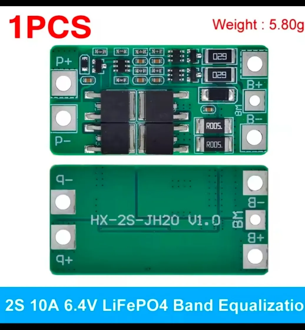 2S 10A Balance Version Lithium Phosphate Lifepo4